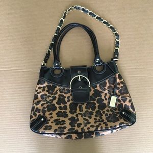 Cheetah print shoulder bag/purse